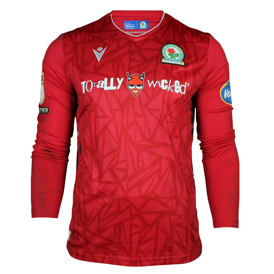 来自Blackburn Rovers的Aynsley Pears球衣