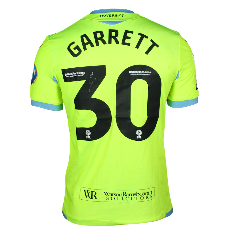 Jake Garrett Blackburn Rovers shirt