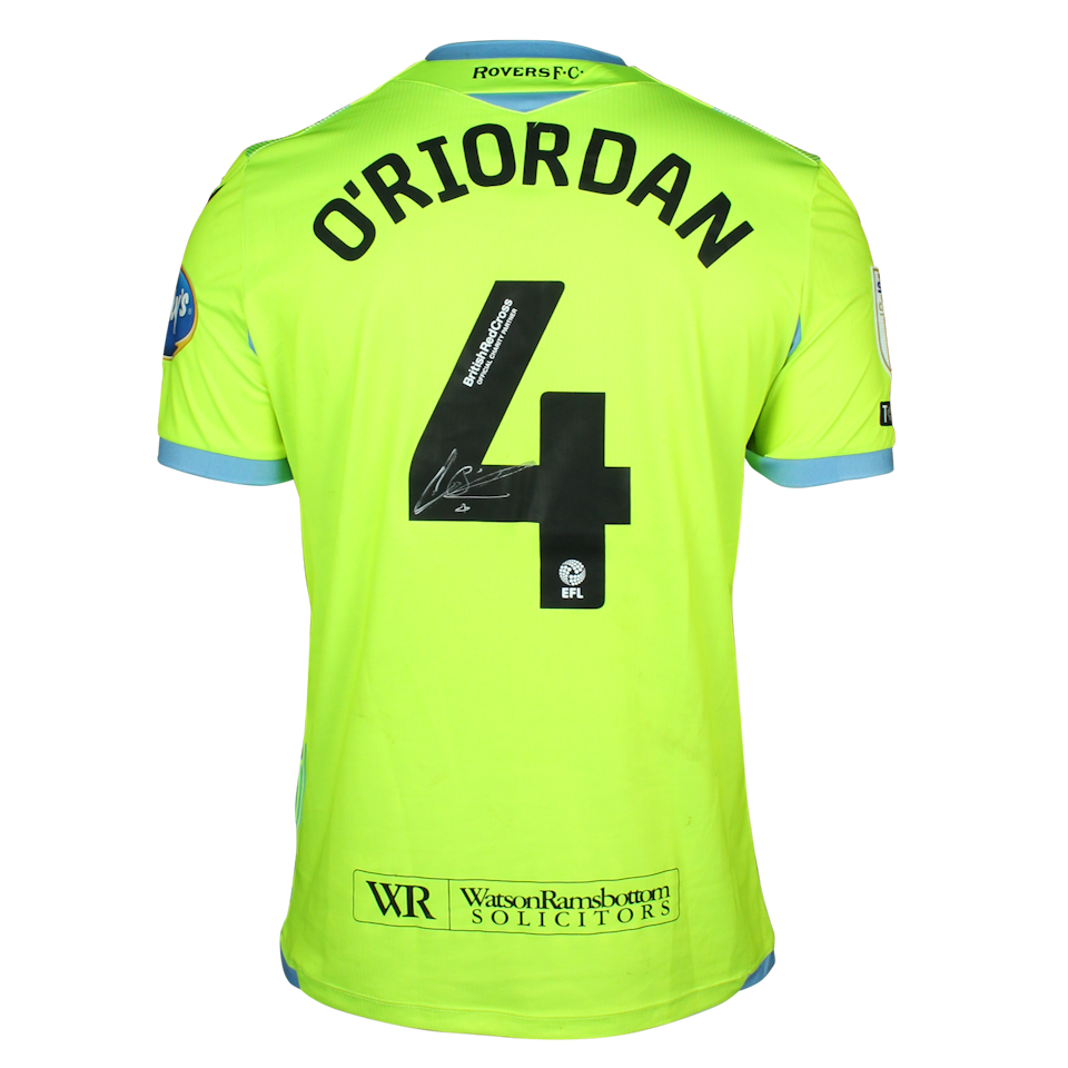 Connor O'Riordan Blackburn Rovers shirt