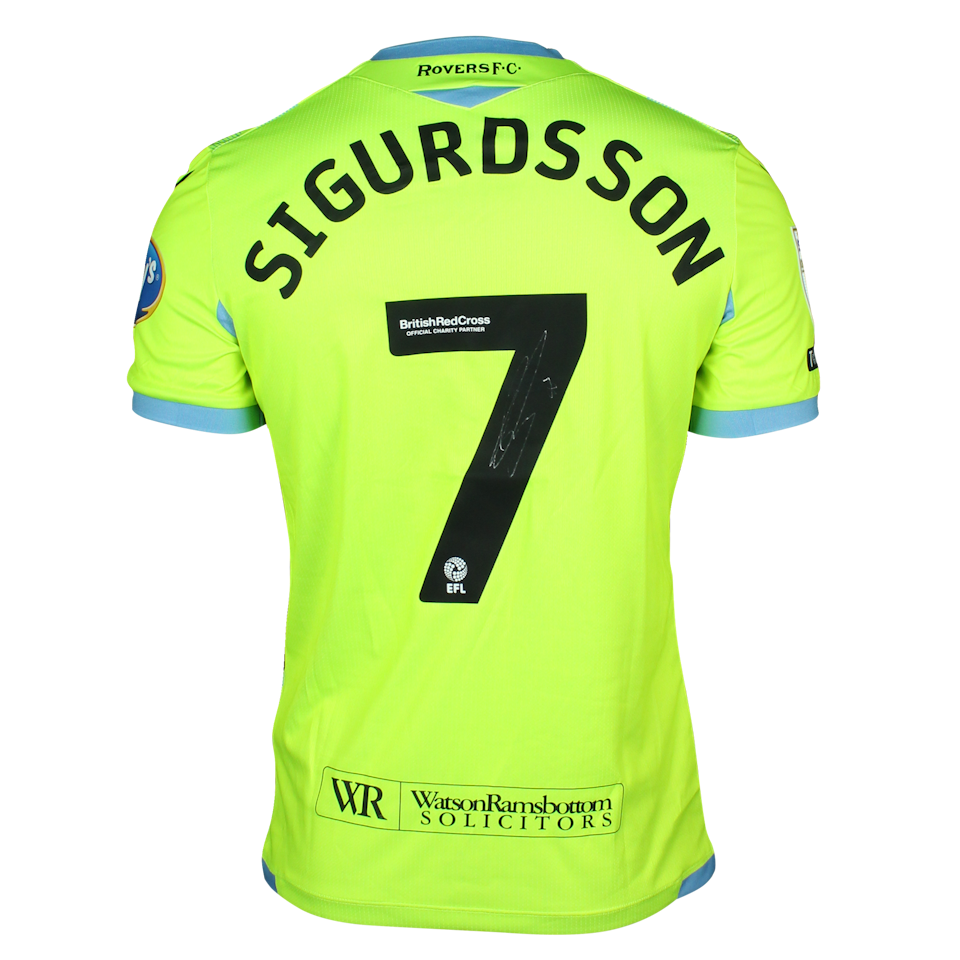 Arnór Sigurdsson Blackburn Rovers shirt