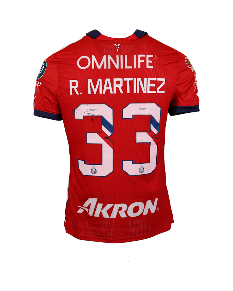 Raúl Alejandro Martínez Ruiz Chivas Guadalajara shirt