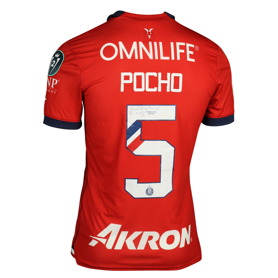Víctor Guzmán Chivas Guadalajara jersey