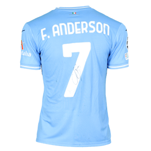 Felipe Anderson Pereira Gomes Lazio shirt
