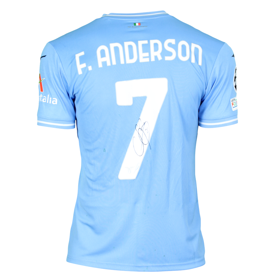 Felipe Anderson Pereira Gomes Lazio shirt