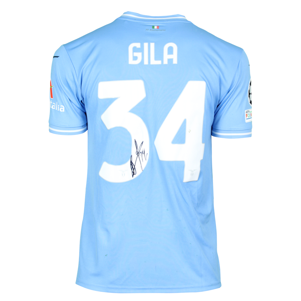 Mario Gila Fuentes Lazio shirt