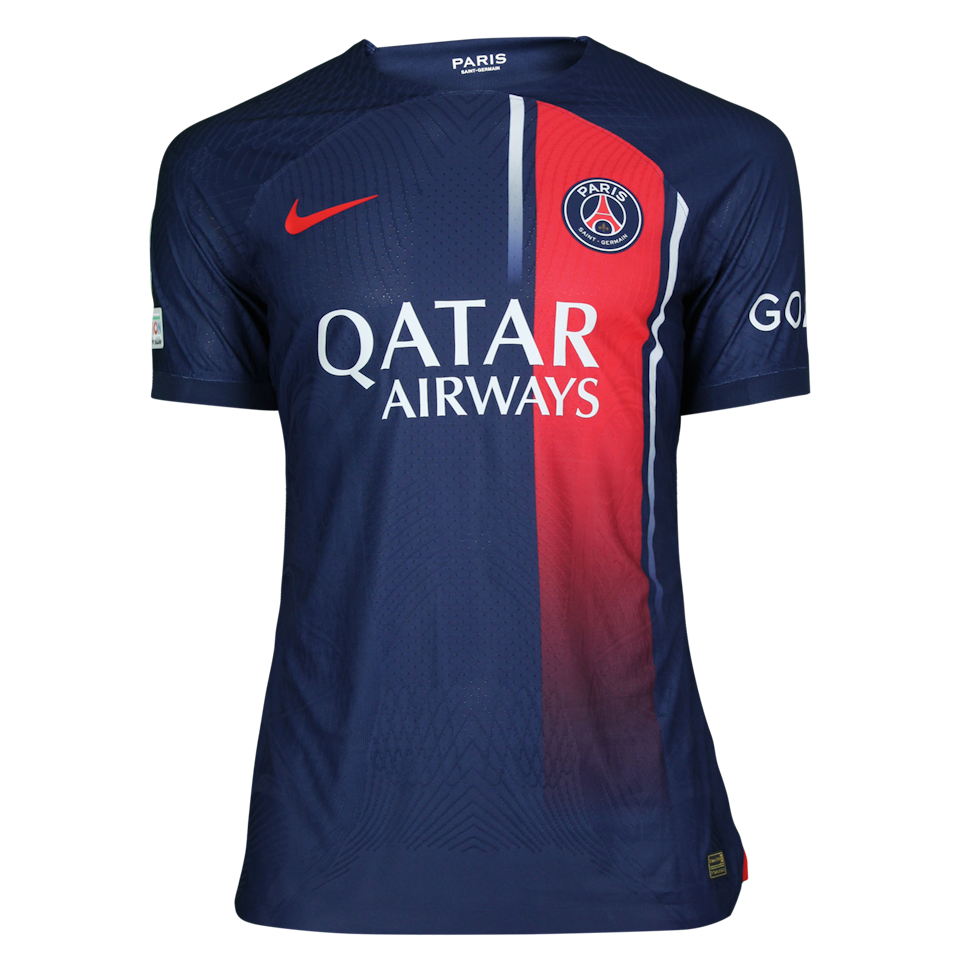 Paris Saint-Germain 팀의 Randal Kolo Muani 셔츠