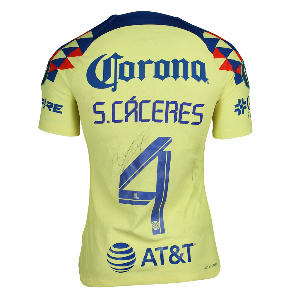 Sebastián Enzo Cáceres Ramos Club América jersey