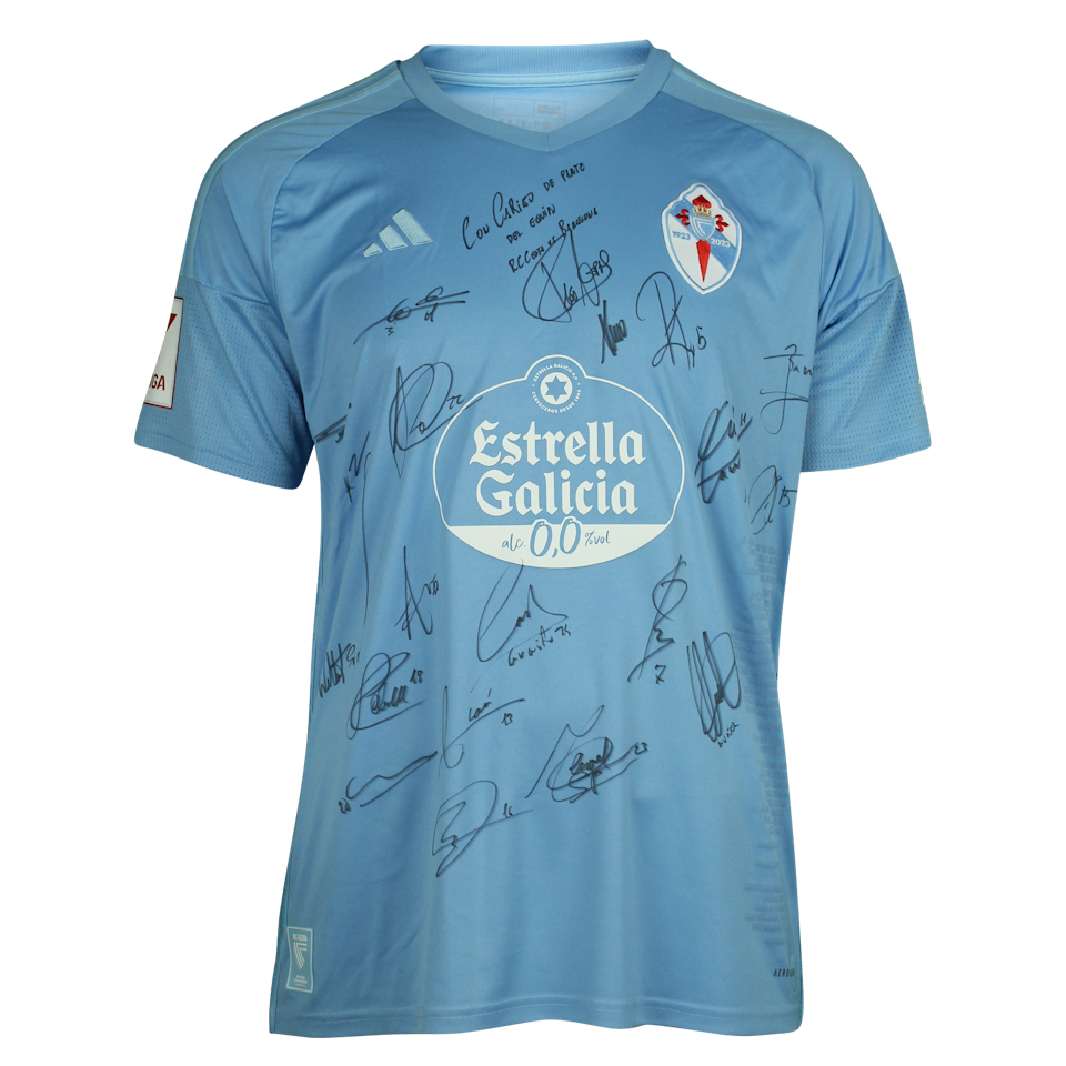 Squad Signed Shirt - 2 | RC Celta