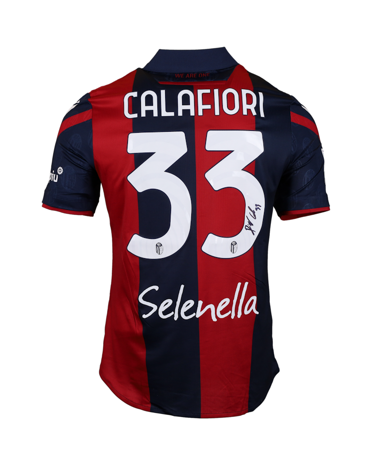 Maillot de Riccardo Calafiori (Bologna Fc 1909)