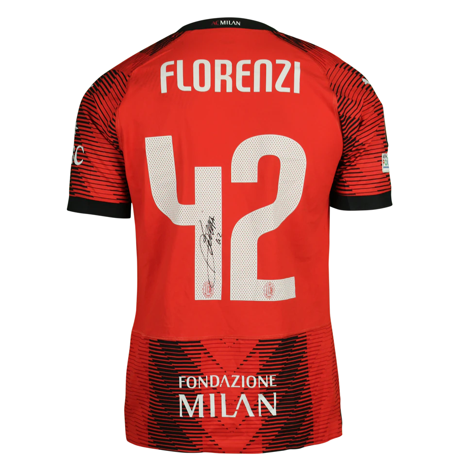 来自AC Milan的Alessandro Florenzi球衣