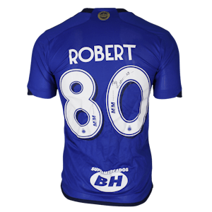 Cruzeiro 팀의 Robert Vinicius Rodrigues Silva 셔츠