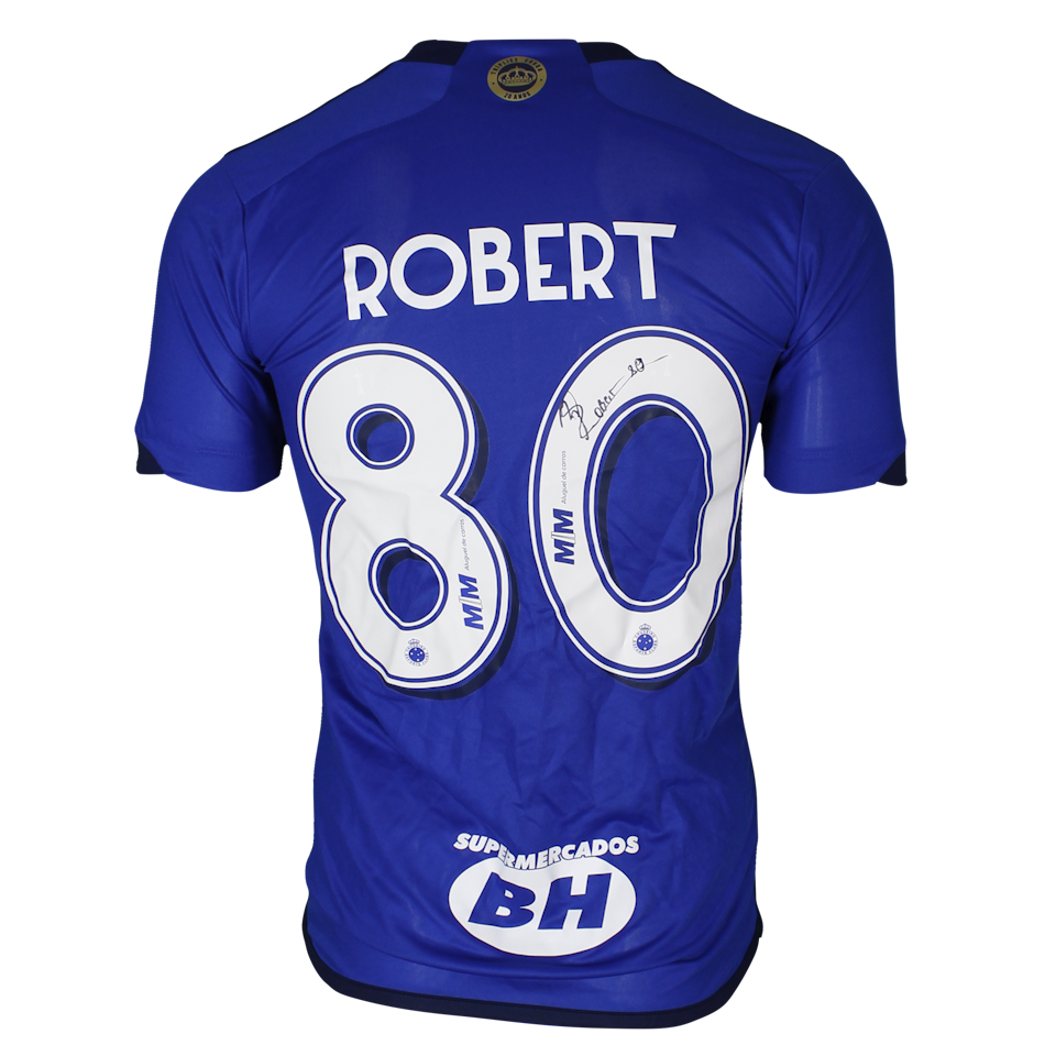 Cruzeiro 팀의 Robert Vinicius Rodrigues Silva 셔츠