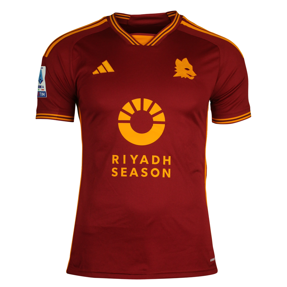 Houssem Aouar AS Roma jersey