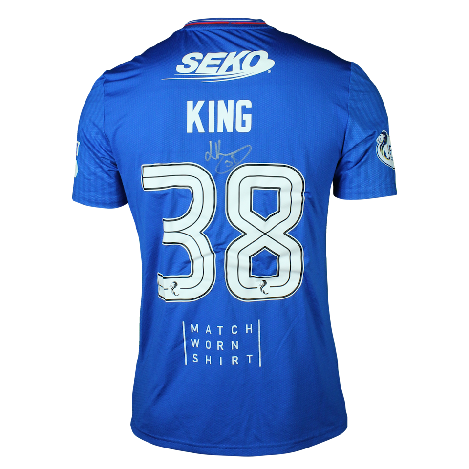 Leon Thomson King Rangers shirt