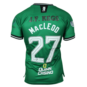 来自Dundee United的Rory MacLeod球衣