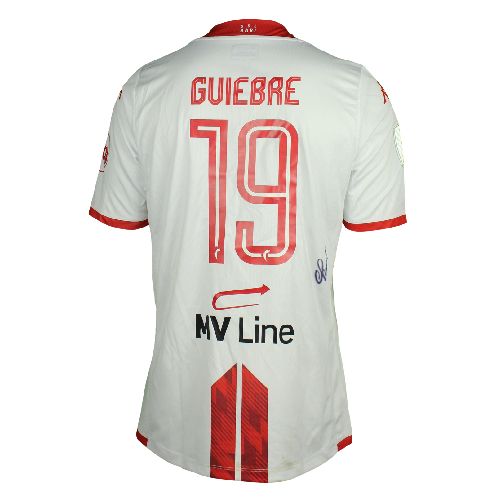 Football Jerseys T Shirt Bari Calcio Abdoul Guiebre Bari 1908