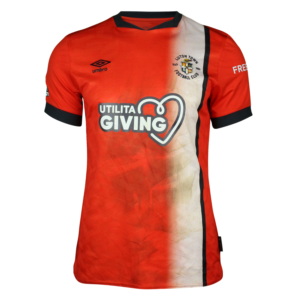 Sambi Lokonga Luton Town shirt