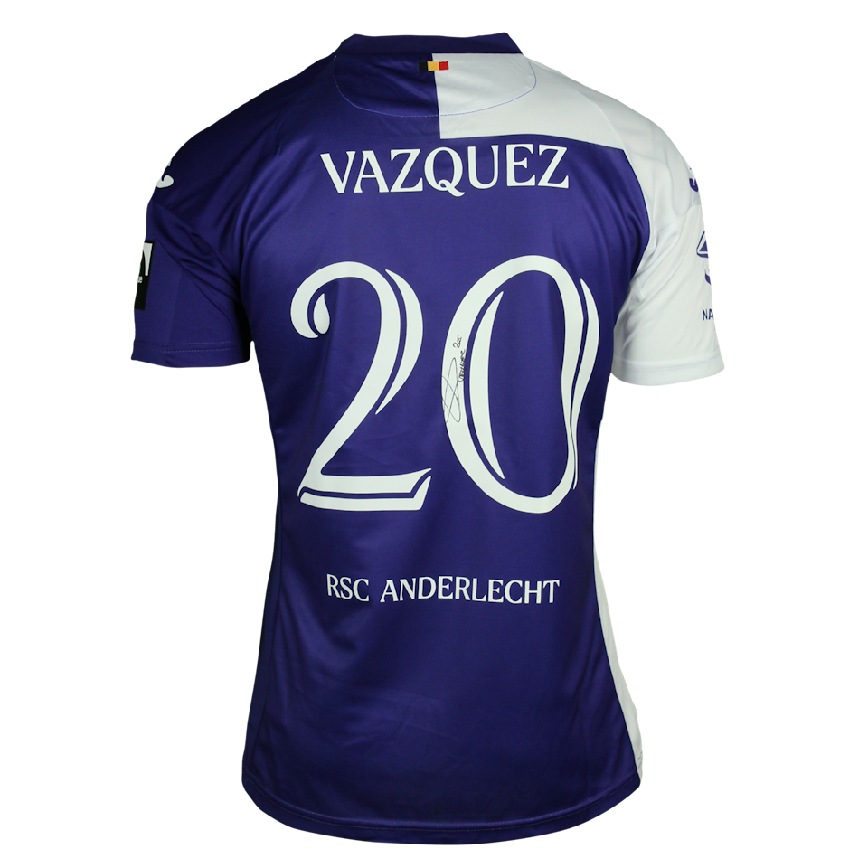 Luis Vásquez RSC Anderlecht shirt