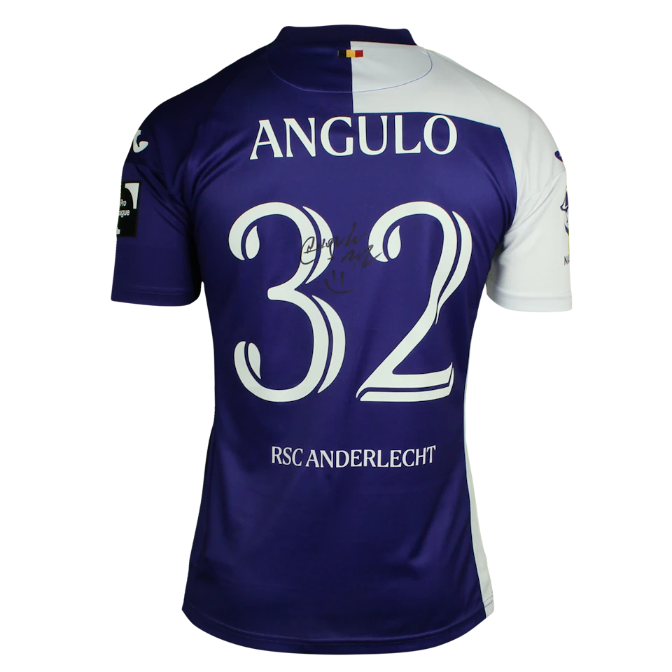 来自RSC Anderlecht的Nilson Angulo球衣