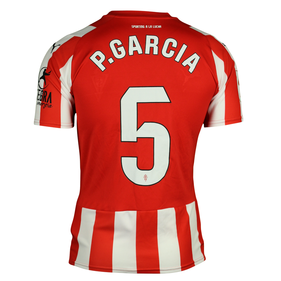Pablo García Carrasco Sporting Gijón shirt