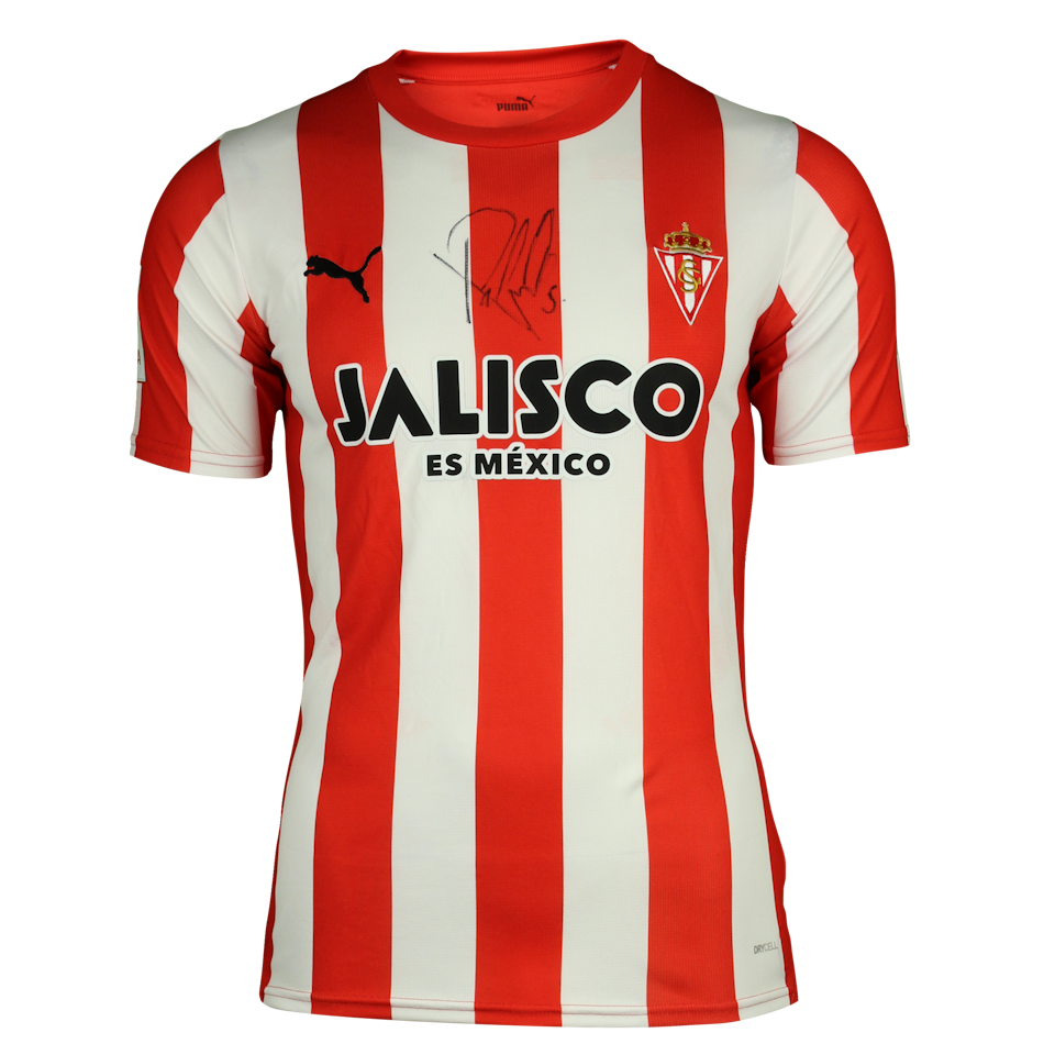 Pablo García Carrasco Sporting Gijón shirt