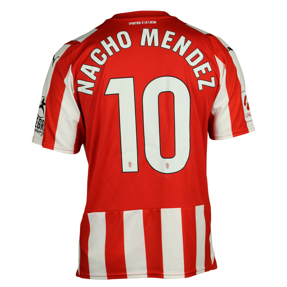 Ignacio Méndez Navia Fernández Sporting Gijón shirt