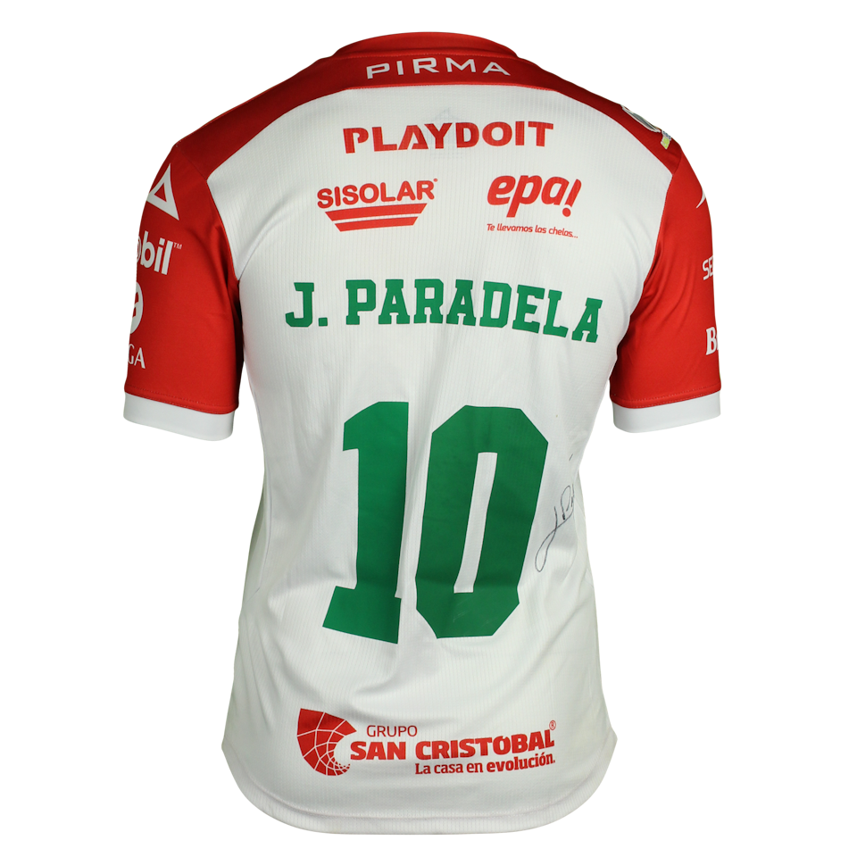 José Antonio Paradela Necaxa shirt