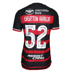 Camisa de Evertton Gustavo Fernandes Araújo Flamengo