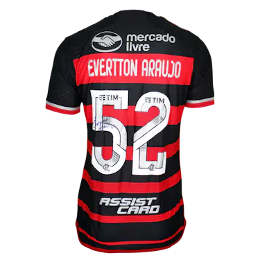Evertton Gustavo Fernandes Araújo Flamengo camisa.