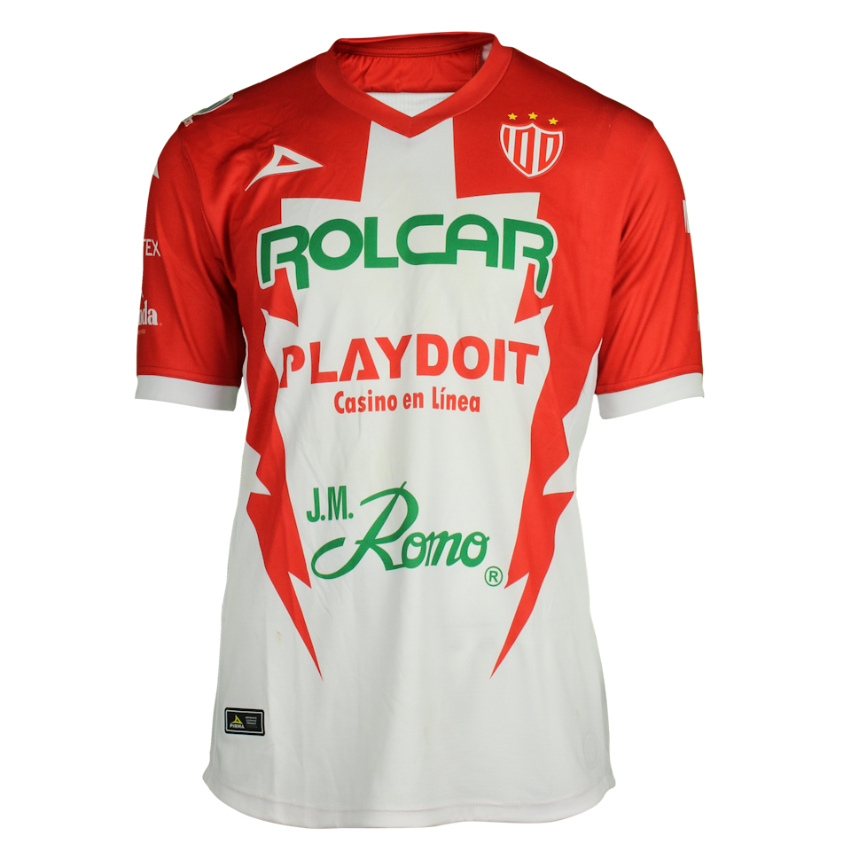 Necaxa 팀의 Jesús Alberto Alcantar Rodríguez 셔츠