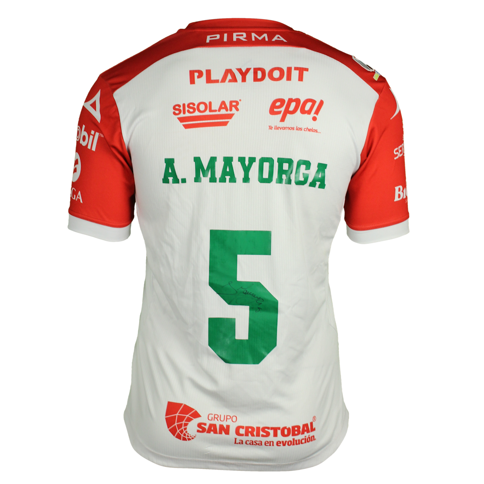 Manuel Alejandro Mayorga Almaráz Necaxa shirt