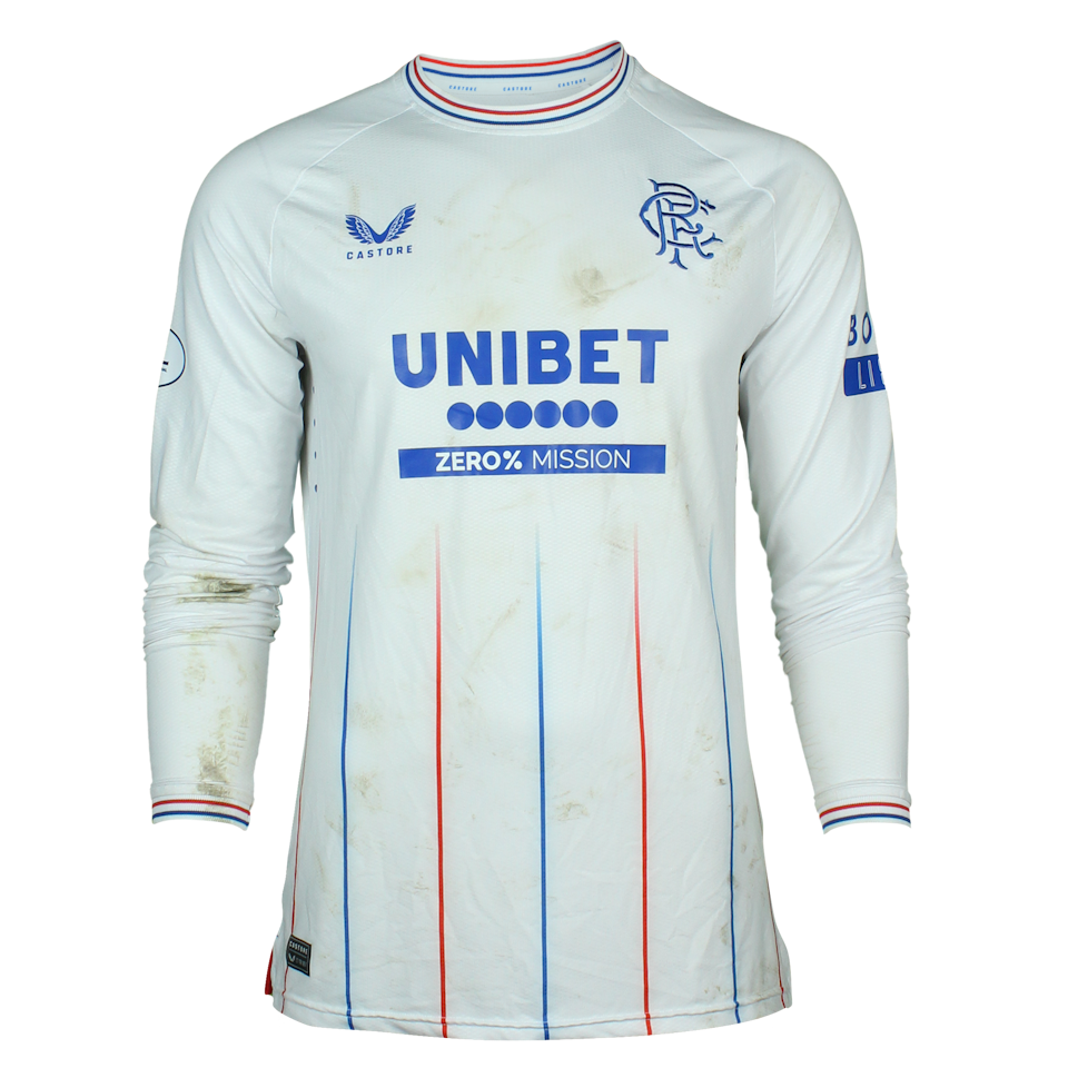 James Tavernier Rangers shirt