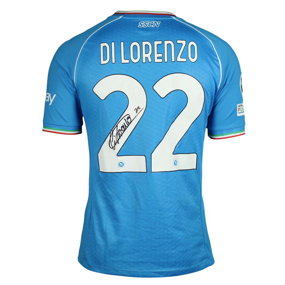 来自SSC Napoli的Giovanni Di Lorenzo球衣
