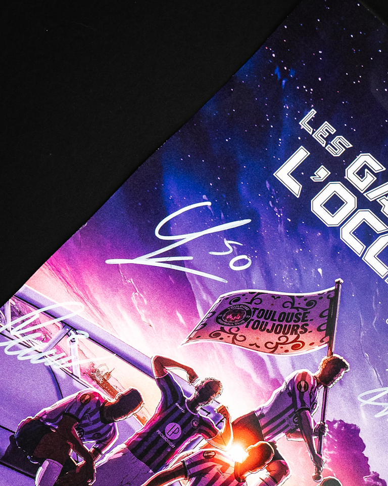 Toulouse FC - Gardiens de l'Occitanie Special Signed Poster 1