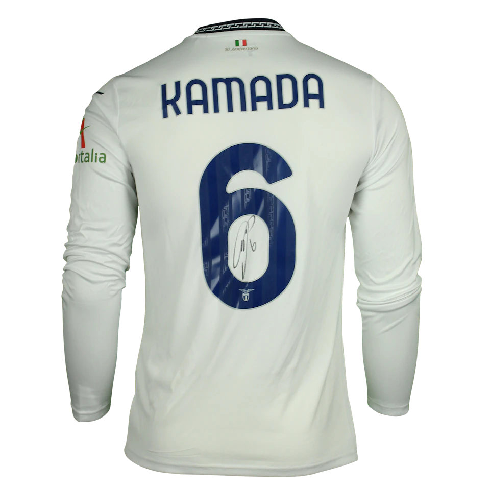 来自SS Lazio的Daichi Kamada 鎌田大地球衣