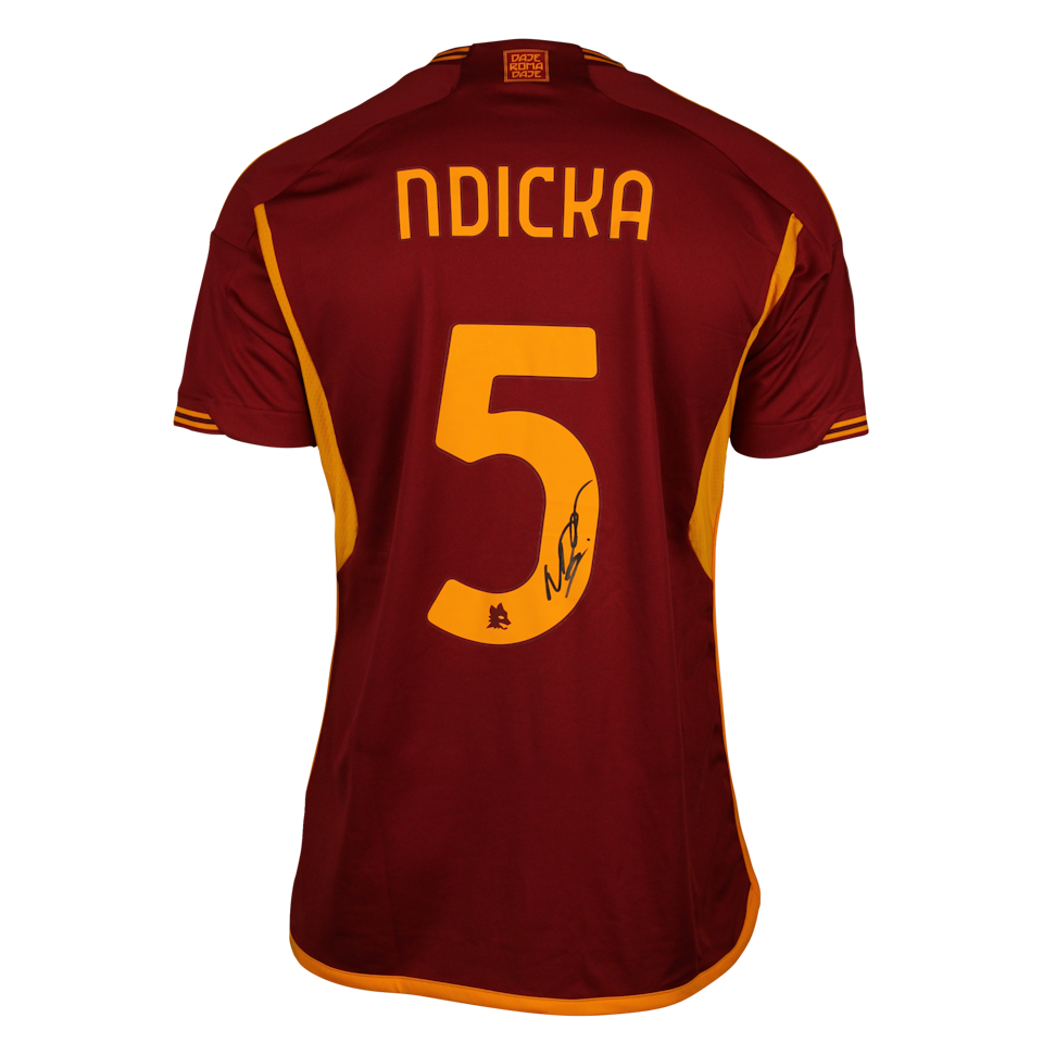 Obite Evan N'Dicka AS Roma shirt