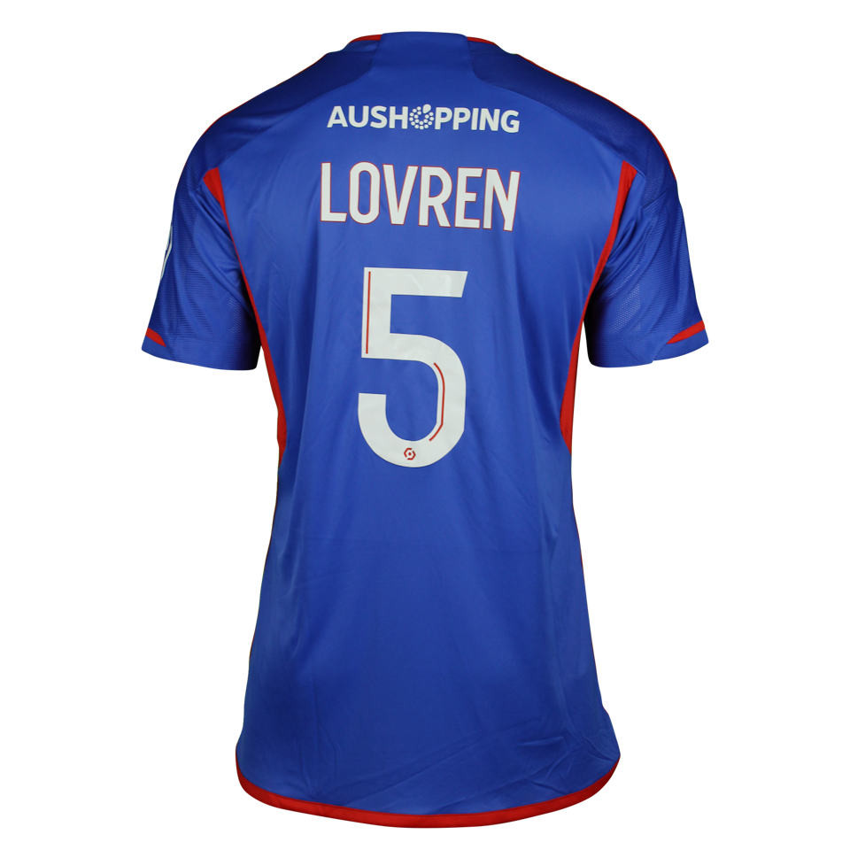 Dejan Lovren FC Metz Olympique Lyonnais MatchWornShirt