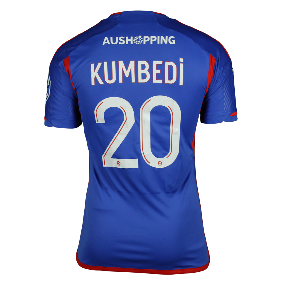Maillot de Sael Kumbedi (Olympique Lyonnais)