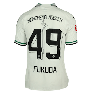 Shio Fukuda 福田師王 Borussia Mönchengladbach のシャツ
