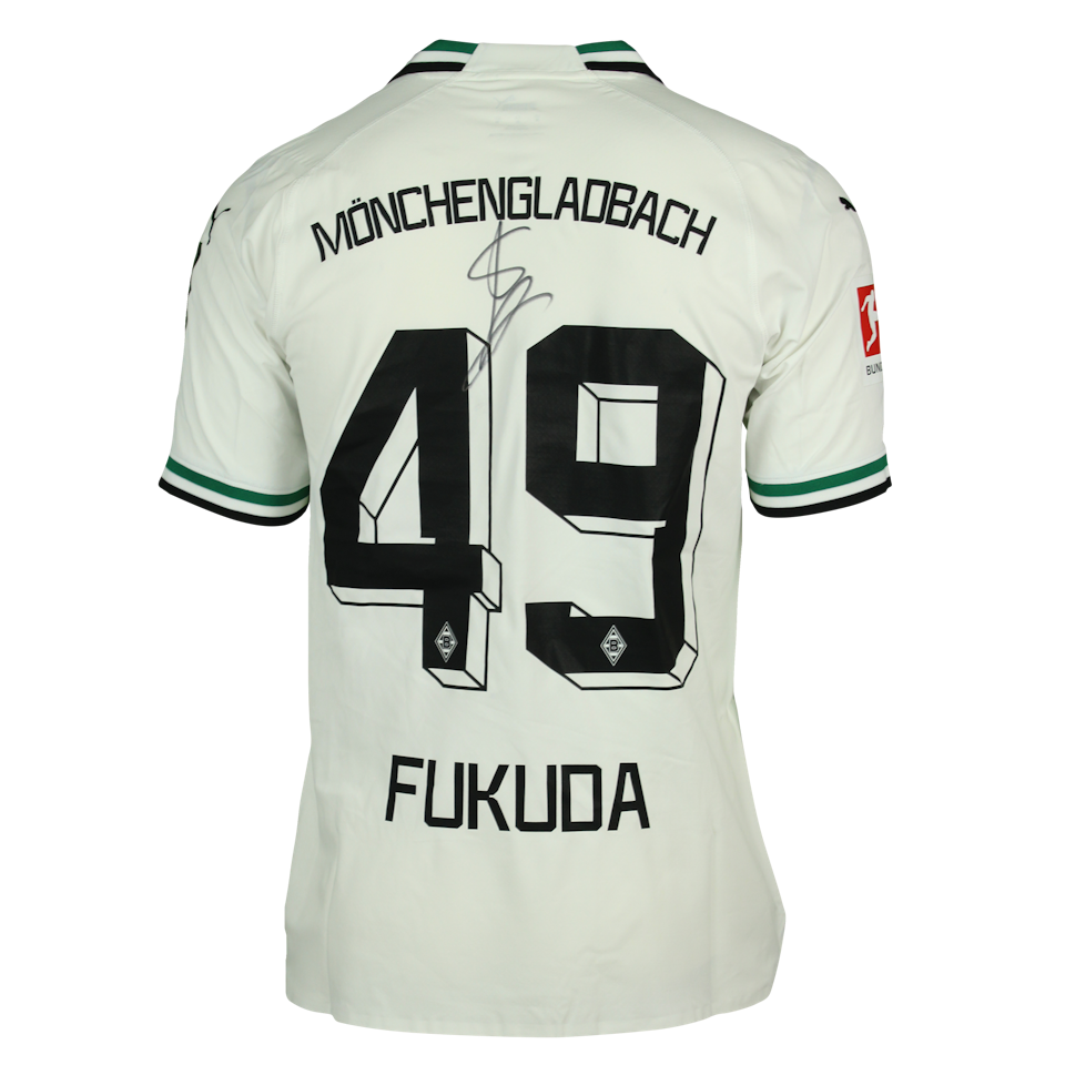 Shio Fukuda 福田師王 Borussia Mönchengladbach のシャツ