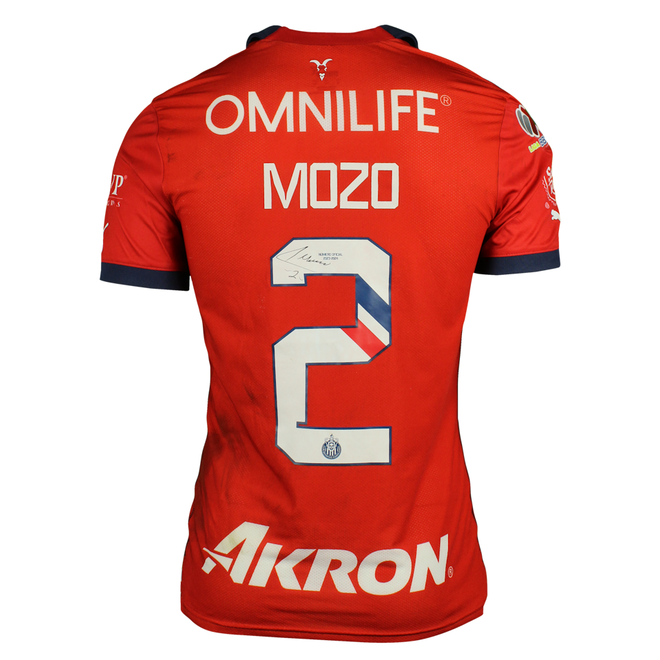Alan Mozo Rodríguez Chivas Guadalajara camisa.