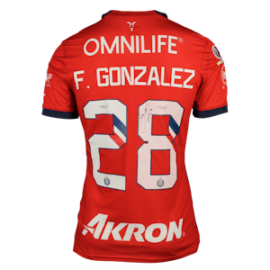 Fernando Rubén González Pineda Chivas Guadalajara jersey