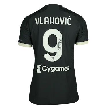 Juventus FC 팀의 Dušan Vlahović 셔츠