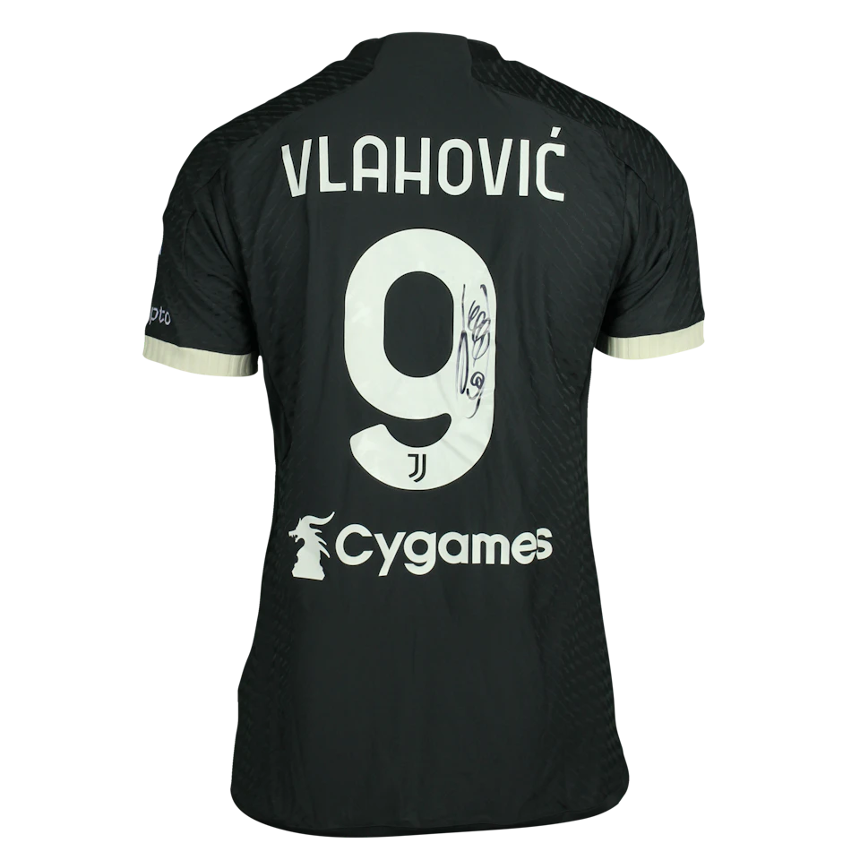 Juventus FC-Trikot von Dušan Vlahović
