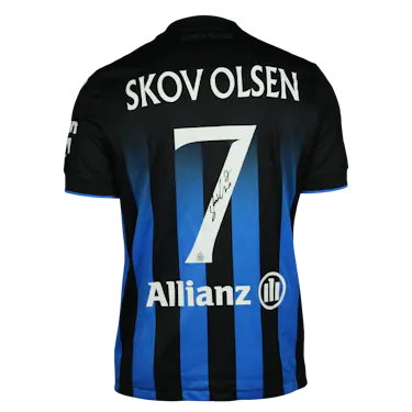 来自Club Brugge的Andreas Skov Olsen球衣