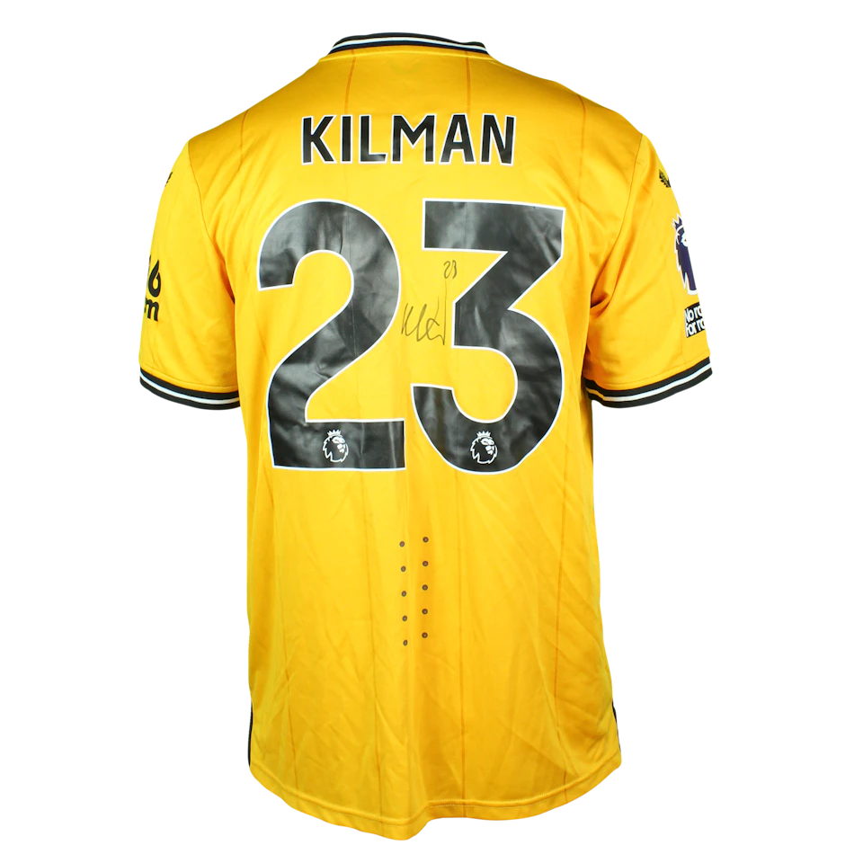 来自Wolverhampton Wanderers的Max Kilman球衣
