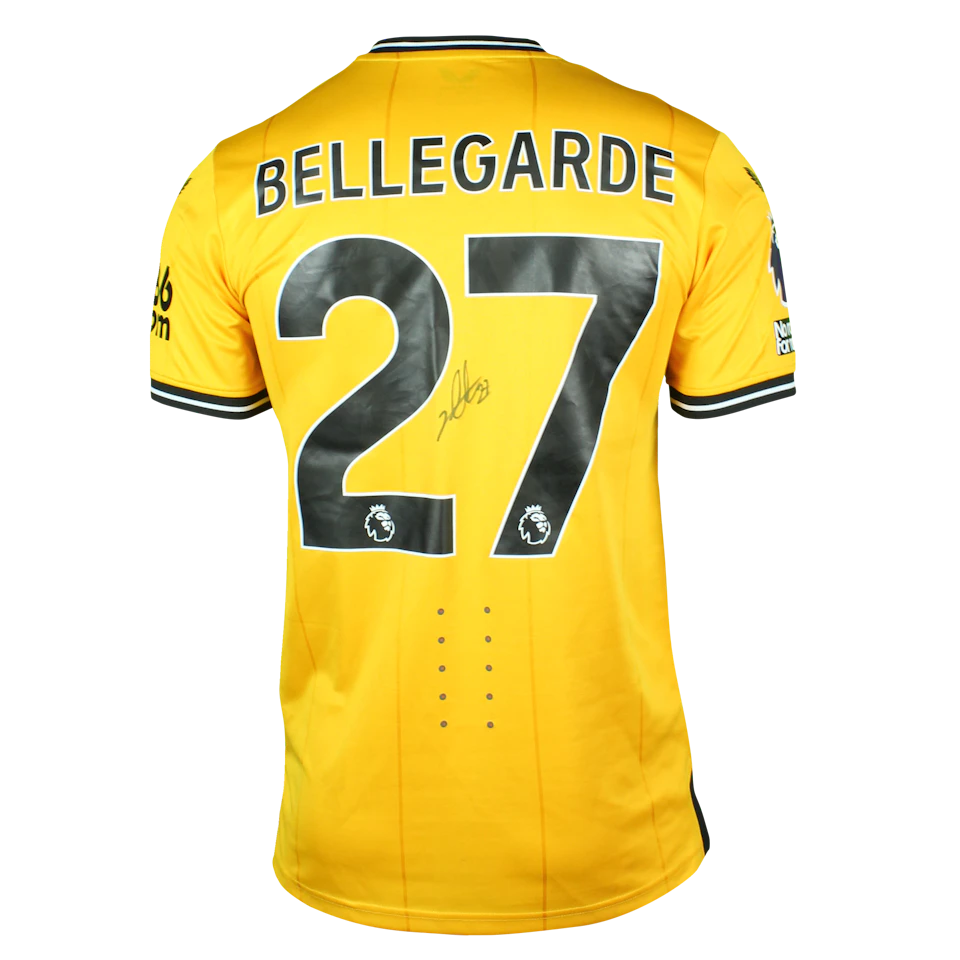 来自Wolverhampton Wanderers的Jean-Ricner Bellegarde球衣