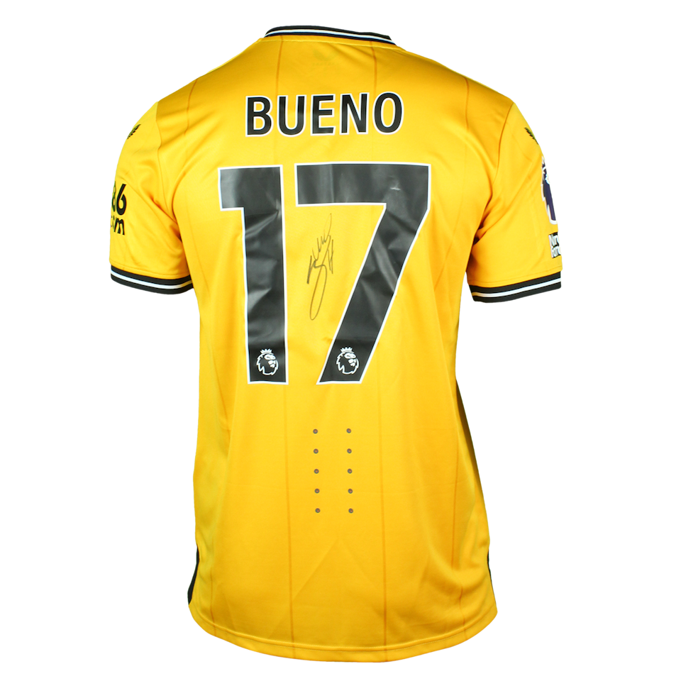 Hugo Bueno Wolverhampton Wanderers shirt