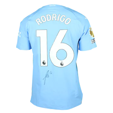 Rodri Manchester City shirt