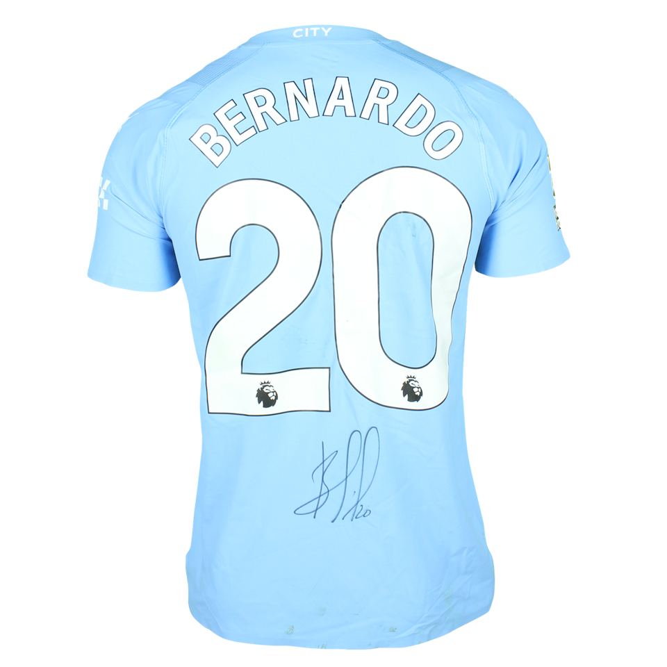 Manchester City 팀의 Bernardo Silva 셔츠